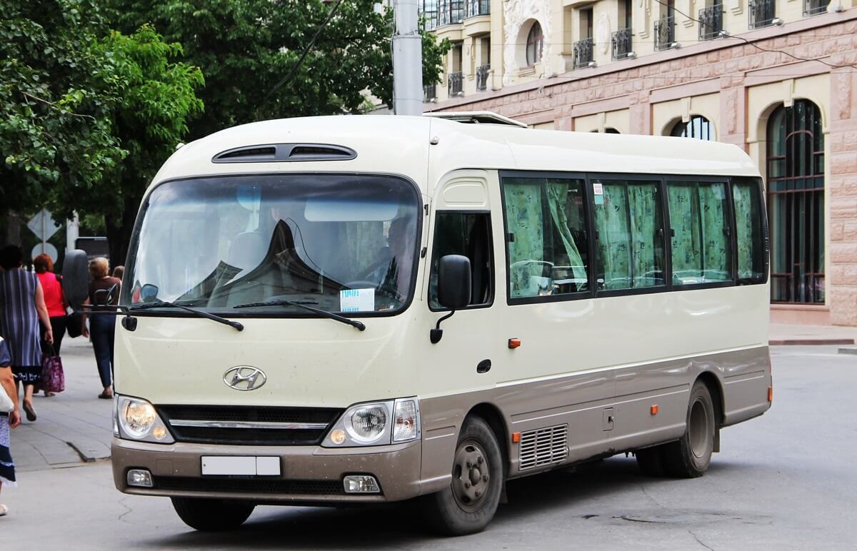 Заказ и аренда Hyundai County с водителем в Махачкале - тк-махачкала